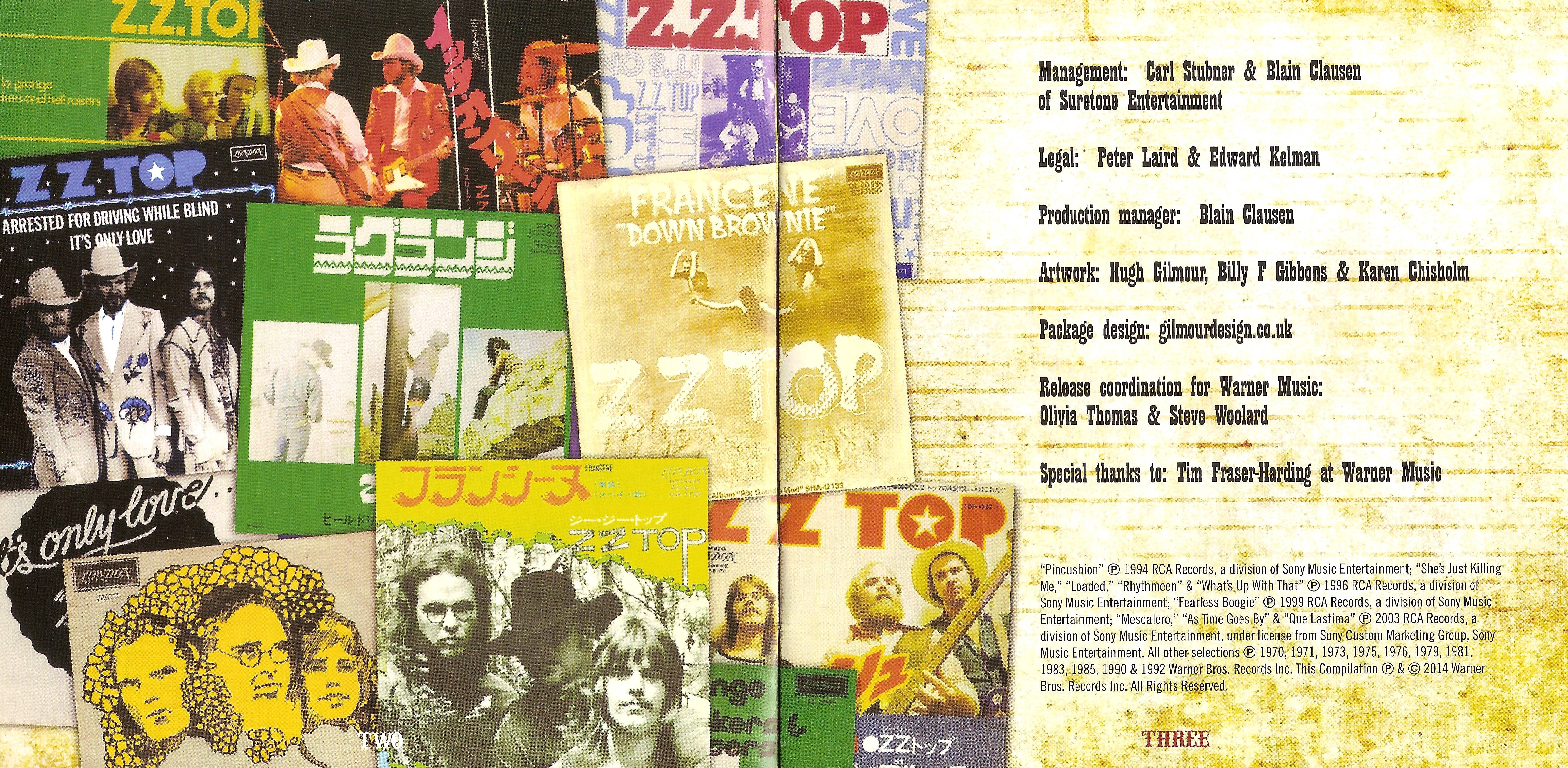 ZZ Top  The Very Baddest : Booklet02  us